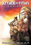 Attack on Titan - Omnibus 8 Volumes 22-23-24