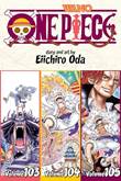 One Piece (3-in-1 Omnibus) 35 Volumes 103-104-105