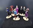  Tintin - complete set van 6 beeldjes - Paramount