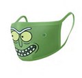 Rick and Morty Face Masks 2-Pack - Pickle Rick