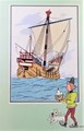 Vlaamse Barge uit de XVe eeuw - No. 19 - Album 1 - reeks 4 - Mat - FR/NL