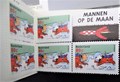 Kuifje strippostzegels - Mannen op de maan - 3 sets