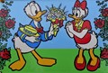 Donald Duck & Katrien - Borduurset in tasje