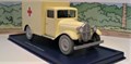 Kuifje modelauto - de ziekenauto van het gesticht