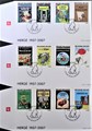 Kuifje - Herge 1907-2007 - complete set van 7 FDC