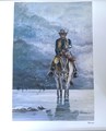 Comanche - prent  Le corps d'Algernon Brown - 1985