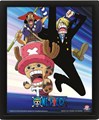 Framed 3D Lenticular Poster - Straw Hat Pirates: Assault