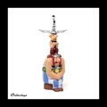 Asterix totem met Obelix en Idefix