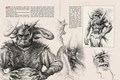 Book of giants  - Book of giants - Illustrated fantasy, Hardcover (Dark Dragon Books)