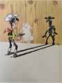 Lucky Luke - 2e reeks 1 - De postkoets, Softcover, Eerste druk (1969) (De Geïllustreerde Pers)