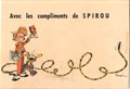 Robbedoes - diversen  - Avec les compliments de Spirou, Softcover (Le Journal du Spirou)