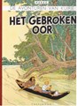 Kuifje 5 - Het gebroken oor, HC+Linnen rug, Eerste druk (2002), Kuifje - Facsimile kleur (Casterman)