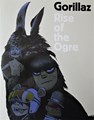 Gorillaz  - Rise of the Ogre, Hc+stofomslag, Eerste druk (2006) (Riverhead books)