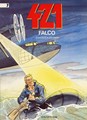 421 7 - Falco, Softcover, Eerste druk (1989) (Dupuis)