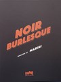 Noir Burlesque  - Integraal, Luxe (groot formaat) (Khani)