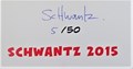 Schwantz - diversen  - Inktober 2015, Sc+Gesigneerd, Eerste druk (2015) (Schwantz)