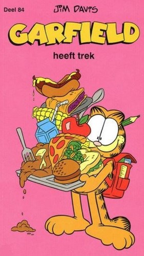 Garfield - Pockets (gekleurd) 84 - Heeft trek