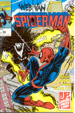 Web van Spiderman 99 - Leven van woede