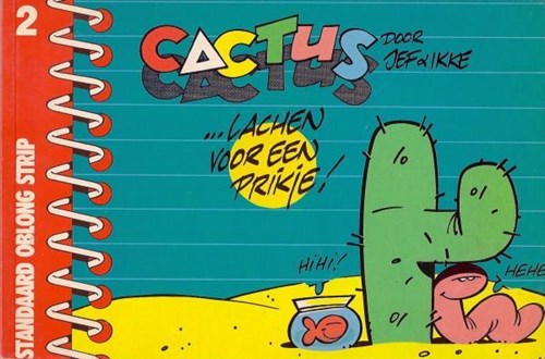 Standaard Oblong Strip 2 - Cactus .. Lachen voor een prikje!