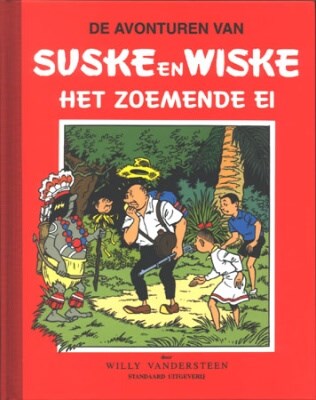Suske en Wiske - Klassiek Rode reeks - Ongekleurd 54 - Het zoemende ei