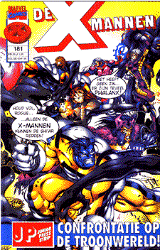 X-Mannen (Juniorpress/Z-Press) 181 - Confrontatie op de troonwereld!