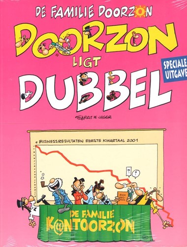 Familie Doorzon, de  - Doorzon ligt dubbel + De familie K@ntoorzon