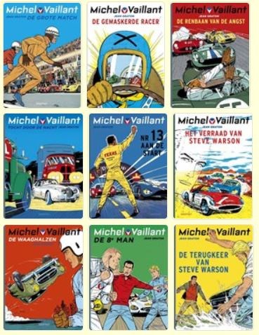 Michel Vaillant - Gerestylde HC pakket - Pakket 1-13