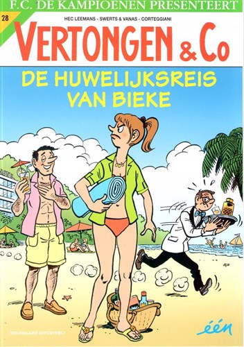 Vertongen & Co 28 - De huwelijksreis van Bieke