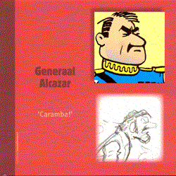 Kuifje - Portretten 0 - Generaal Alcazar, "Caramba!"