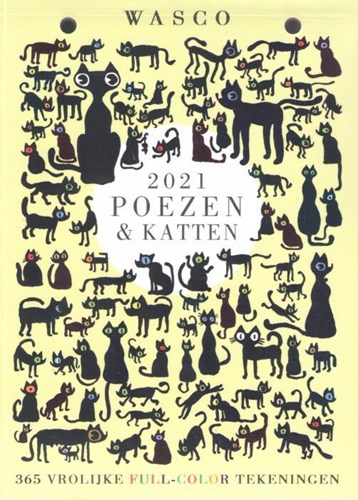 Wasco - Collectie 2021 - Poezen & Katten scheurkalender 2021