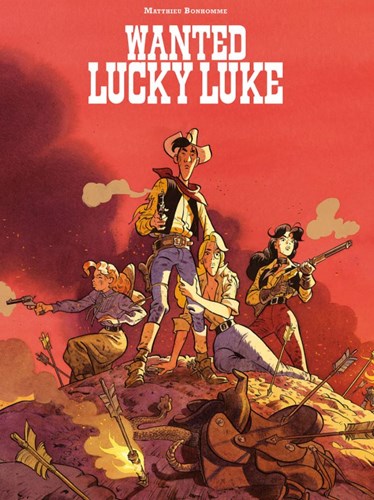 Lucky Luke - Door... 4 - Wanted lucky Luke