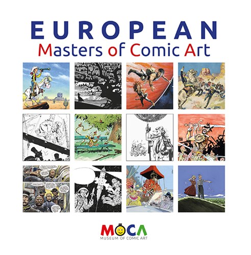 MoCA 1 - European Masters Of Comic Art - Catalogus