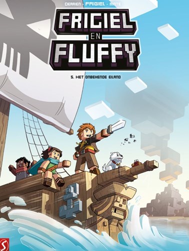 Frigiel en Fluffy 5 - Het onbekende eiland