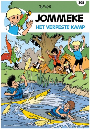 Jommeke 308 - Het verpeste kamp