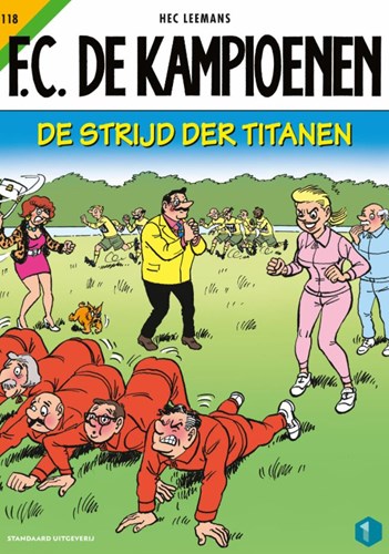 F.C. De Kampioenen 118 - De strijd der titanen