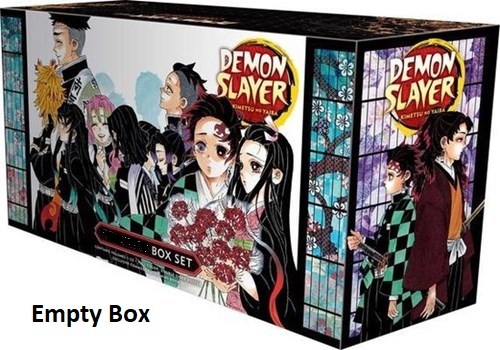 Demon Slayer: Kimetsu no Yaiba  - Demon Slayer: Kimetsu no Yaiba - Empty Box + mini book and poster
