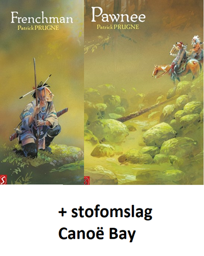 Patrick Prugne Pakket B - Frenchman + Pawnee + Stofomslag van Canoë Bay