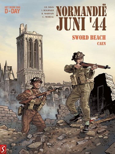 Normandië, juni '44 4 - Sword Beach - Caen