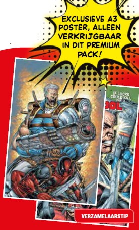 Deadpool & Cable (DDB)  - Premiumpack - Als blikken konden doden 1+2 en poster