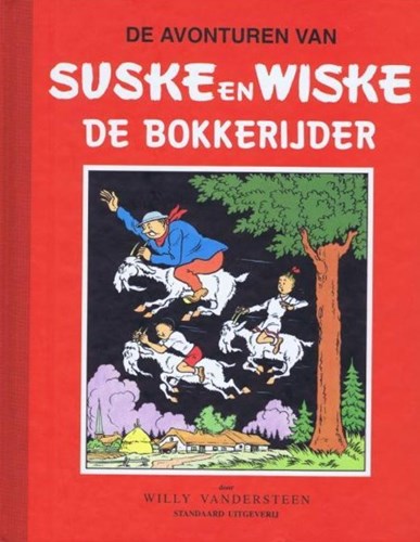Suske en Wiske - Klassiek Rode reeks - Ongekleurd 8 - De Bokkerijder