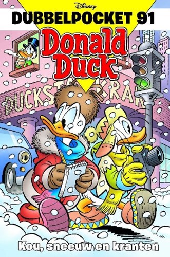 Donald Duck - Dubbelpocket 91 - Kou, sneeuw en kranten
