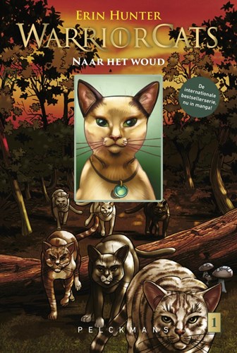Warrior Cats - Tijgerster en Sascha (Manga) 1 - Naar het woud