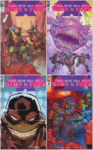 Teenage Mutant Ninja Turtles (2011-2024)  / TMNT - Dimension X 1-5 - Dimension X - Complete mini-series