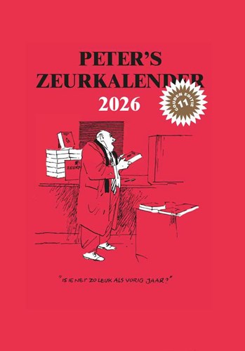 Peter's zeurkalender 2026 - Zeurkalender 2026