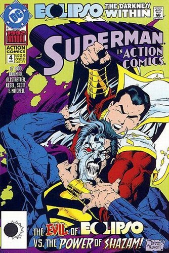 Eclipso - The Darkness Within 9 - Part 9 - Superman in Action Comics - Annual 1992 - The Evil of Eclipso Vs. the Power of Shazam!
