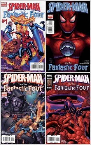 Spider-Man and the Fantastic Four 1-4 - Complete mini-series
