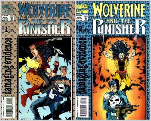 Wolverine and the Punisher 1-3 - Damaging Evidence - Complete mini-series