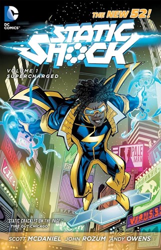 Static Shock - New 52 1 - Supercharged