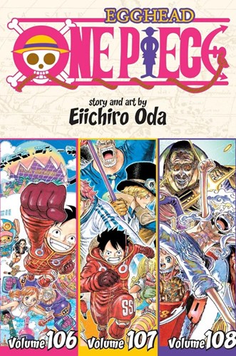 One Piece (3-in-1 Omnibus) 36 - Volumes 106-107-108