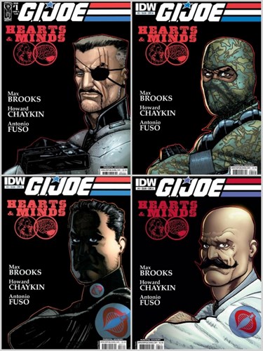 G.I. Joe - One-Shots & Mini-Series 1-4 - Hearts & Minds - Set of 4 issues